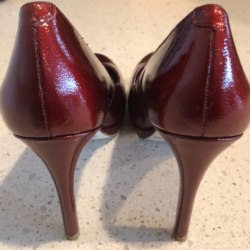 Bcbgeneration Wine-Colored Platform Heeled Pumps - image 4
